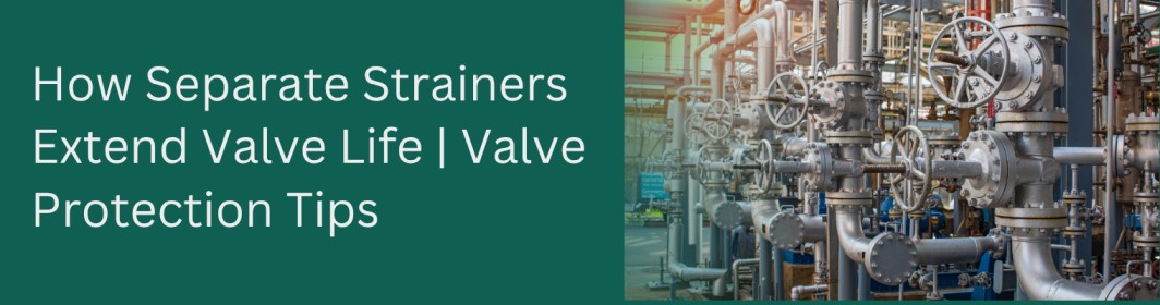 How Separate Strainers Extend Valve Life | Valve Protection