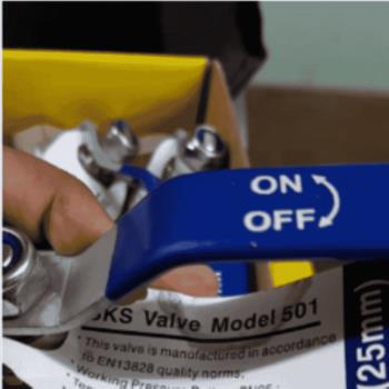 SKS 501 Forged Brass Ball Valve PN 25
