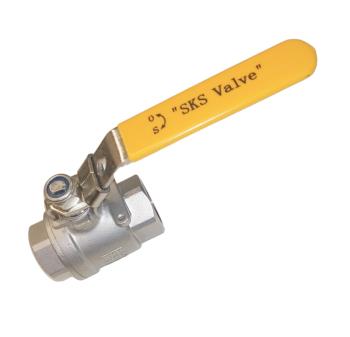 SKS225M SS 304 Lockable Handle Ball Valve