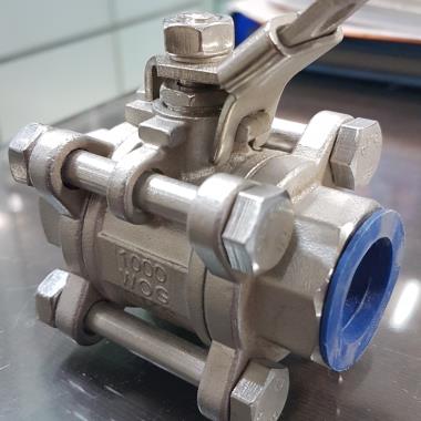 SKS234 SS 304 Lockable Handle Ball Valve
